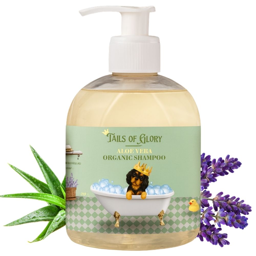 Aloe Vera Organic Dog Shampoo 300ml – Tails Of Glory