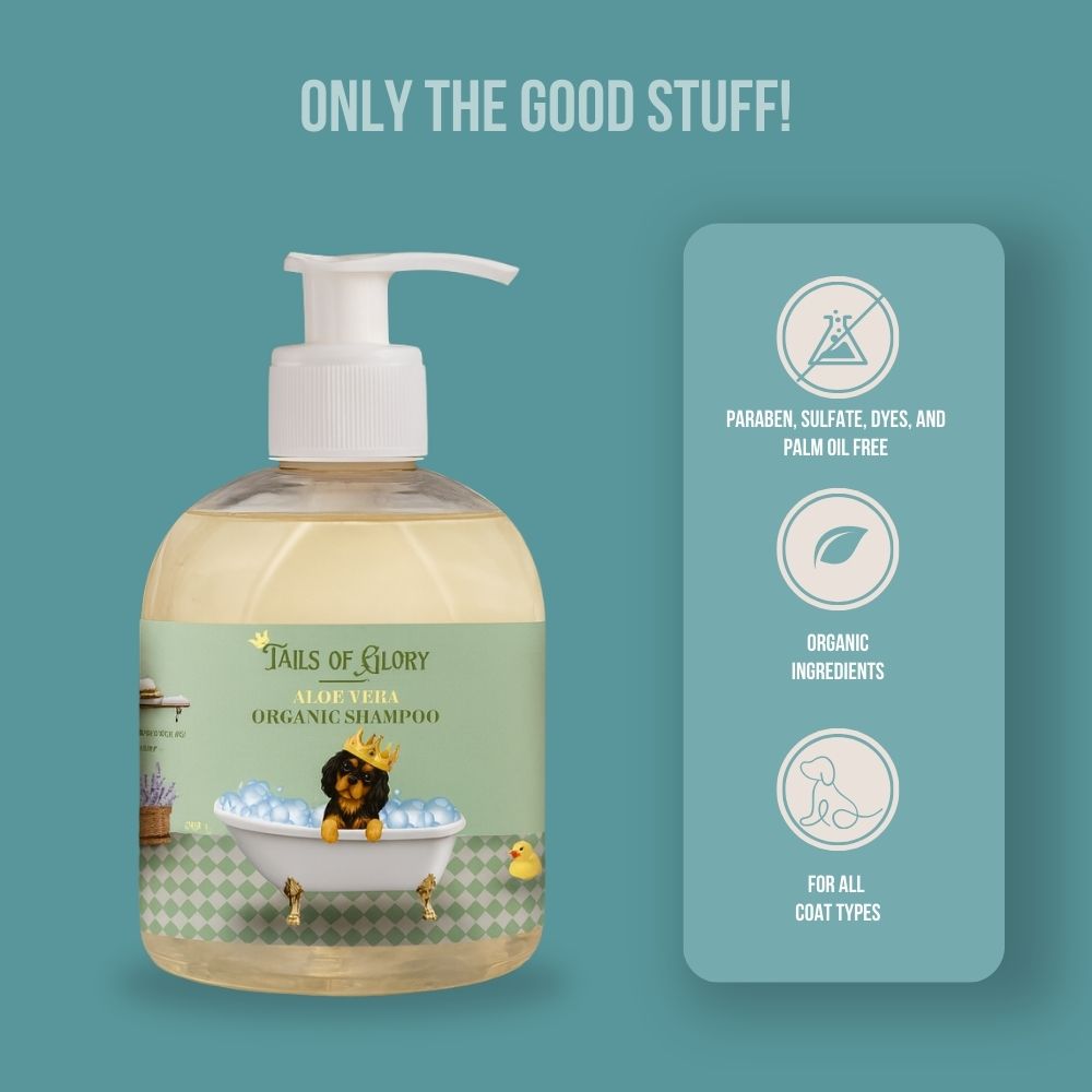 Aloe Vera Organic Dog Shampoo 300ml