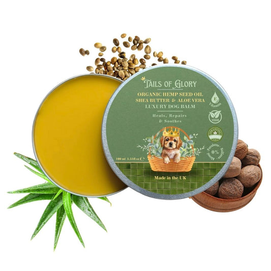 All Natural & Organic Hemp Seed Oil Dog Balm 100ml