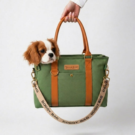 Stylish Dog Bag - Green