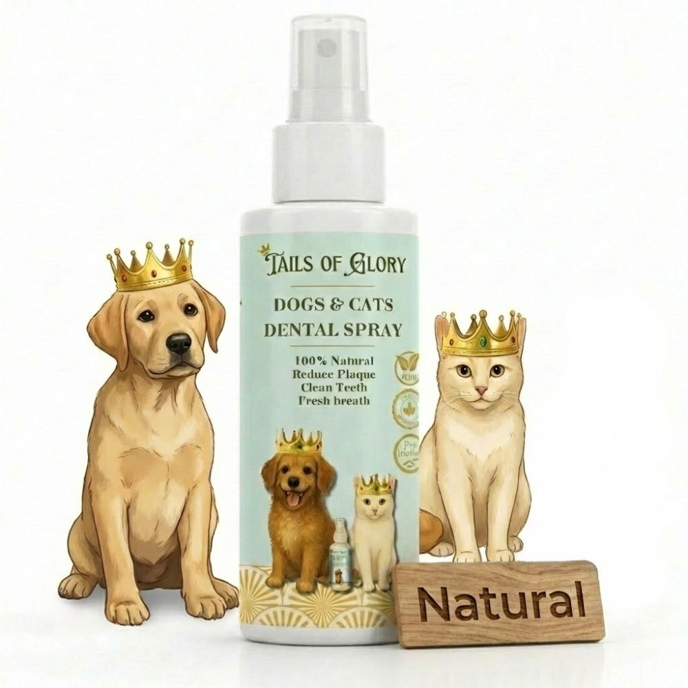 Spray dentaire naturel sans brossage pour chiens et chats 100ml