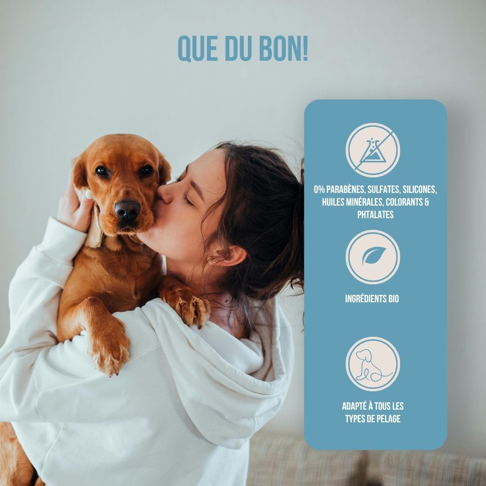 Eau de Cologne 100% naturelle pour chiens « Coco Bliss » 300ml