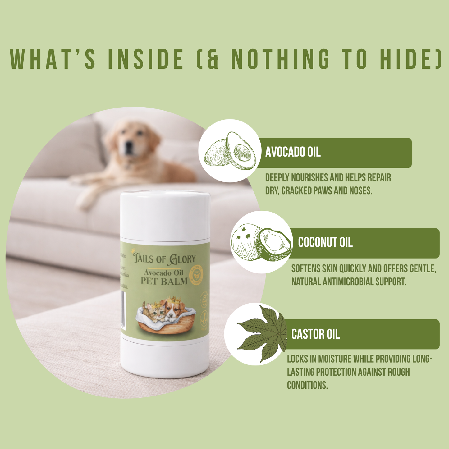 Botanical Dog Balm Stick 30g