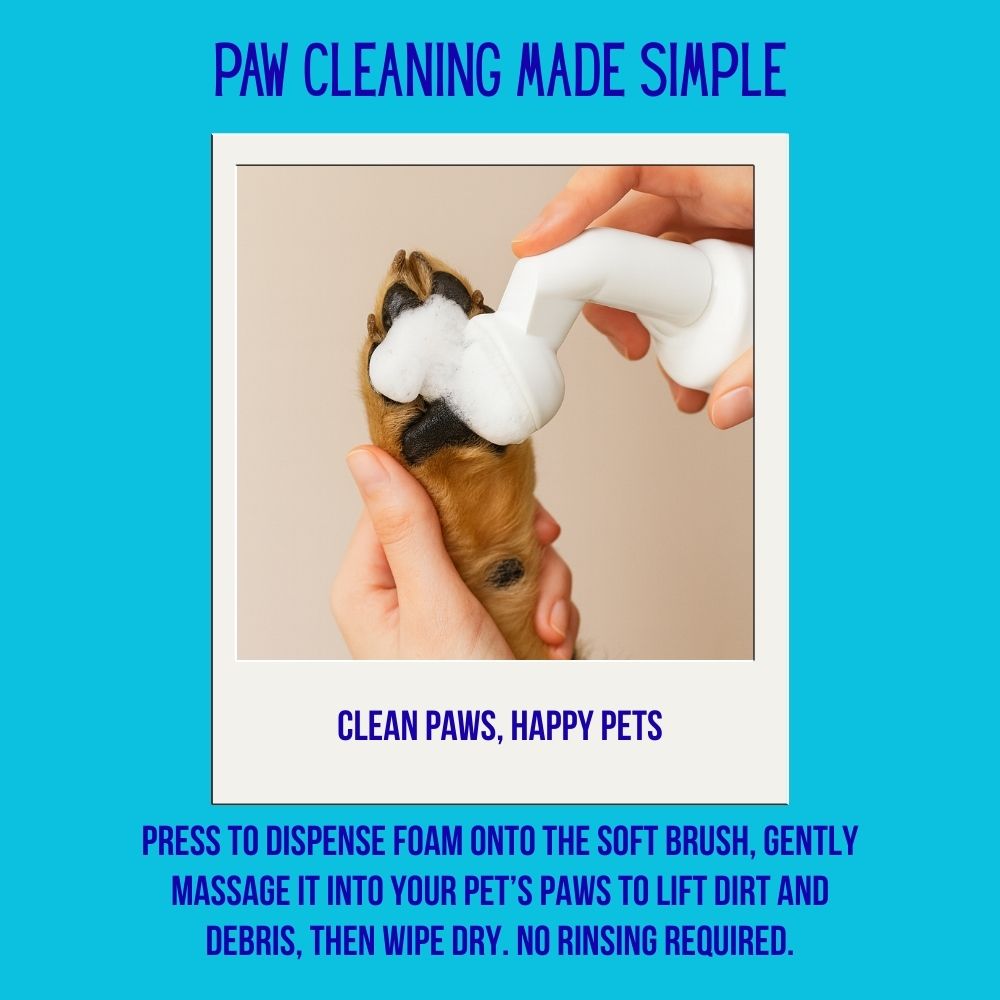 Dog & Cat No-Rinse Paw Cleaner - 200ml