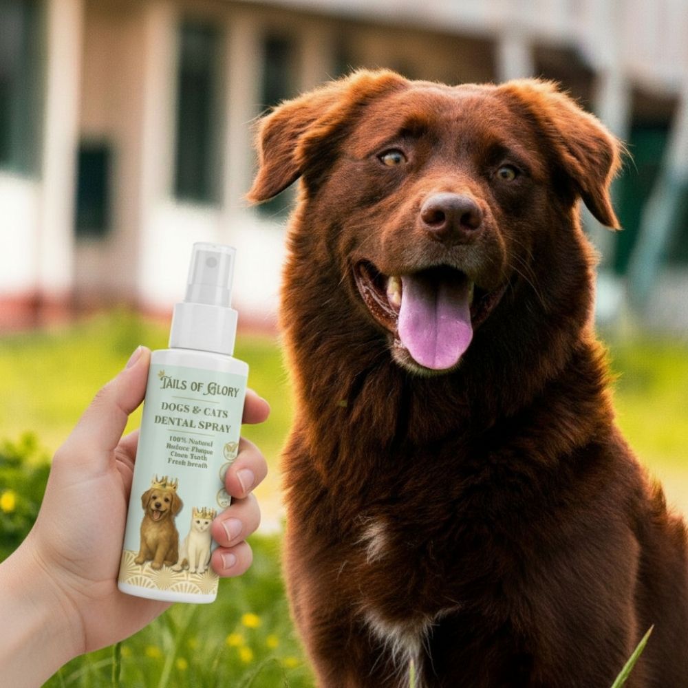 Spray dentaire naturel sans brossage pour chiens et chats 100ml
