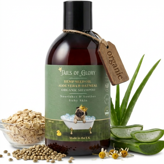 All Natural & Organic Hemp Seed Oil Dog Shampoo 300 ml