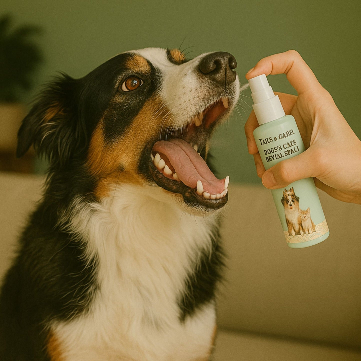 All Natural No-Brush Dental Spray for Dogs & Cats