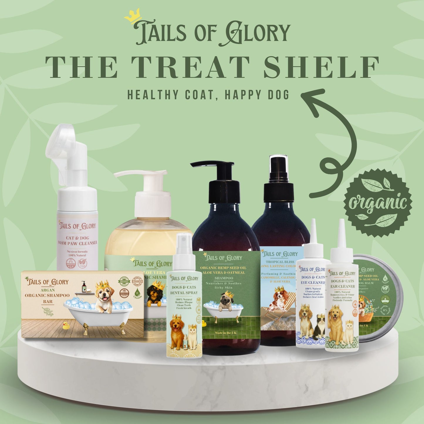 All Natural No-Brush Dental Spray for Dogs & Cats