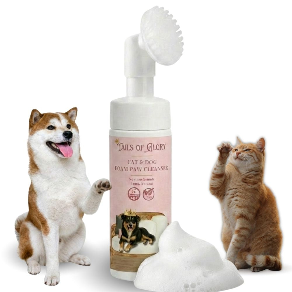 Nettoyant pour pattes sans rinçage pour chiens et chats - 200 ml 