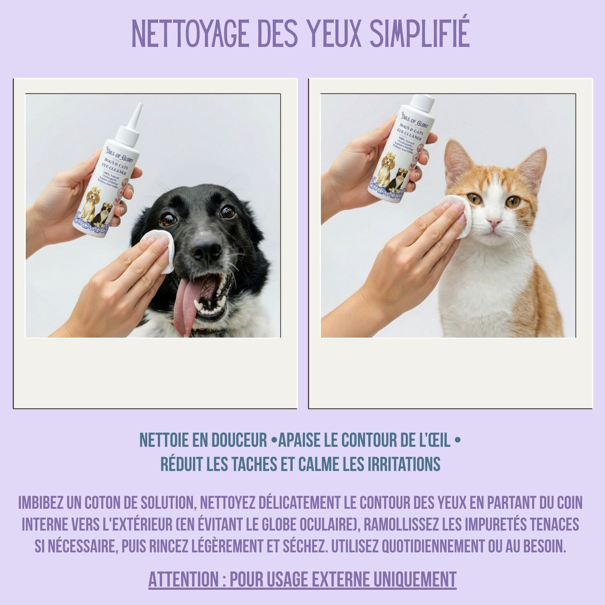 Kit de soin yeux, oreilles et bouche 