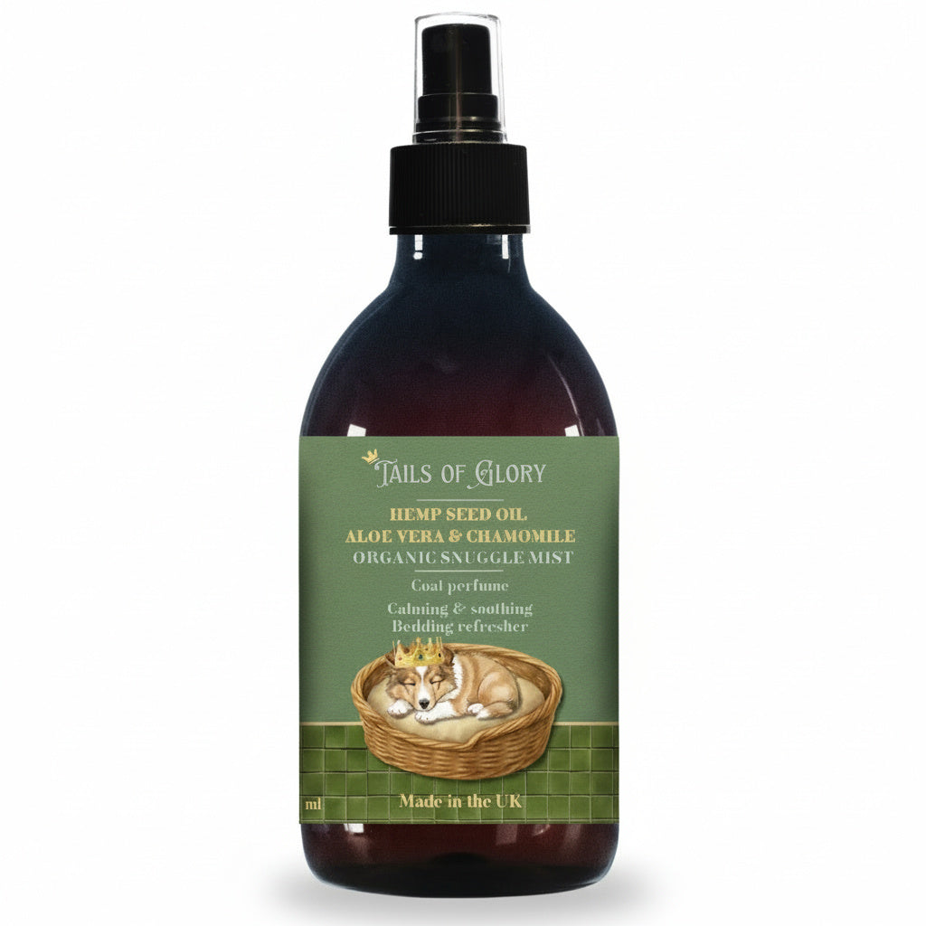 Organic Hemp 6-in-1 Dog Spray — Perfume, Bed Spray & Calm-Me Mist - 300ml