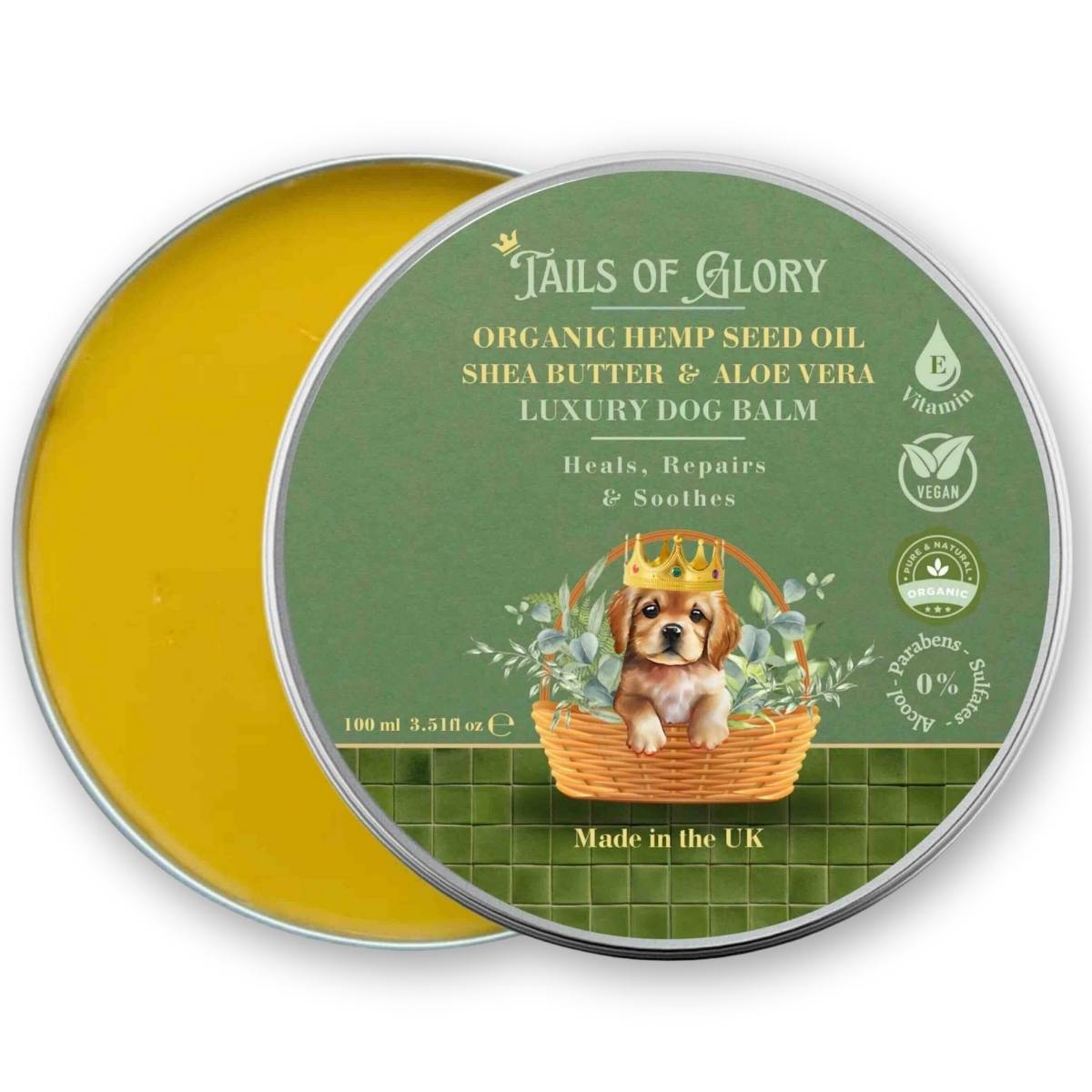 Organic Botanical Dog Balm